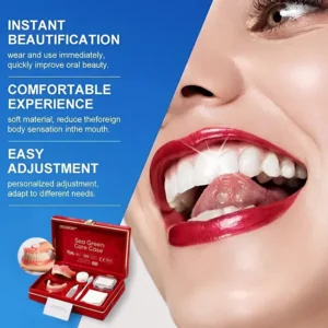 OEOMON™ Medical Full Denture with Strong Suctiond Custom-Fit Full Functional Dentures
