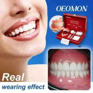 OEOMON™ Medical Full Denture with Strong Suctiond Custom-Fit Full Functional Dentures